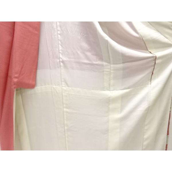 ys7738433; 網干に御所車模様刺繍三つ紋色留袖（比翼付き）【着】_5