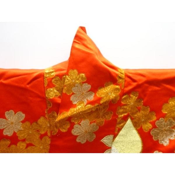 ys7793747; 山本寛斎　蝶に牡丹・秋模様織り出し花嫁衣装色打掛【着】_8