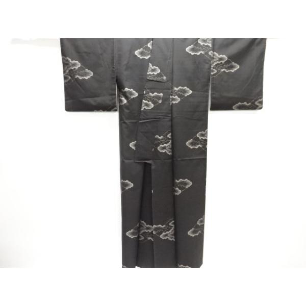 ys7824514; 雲模様織り出し本場泥大島紬着物【着】 : kimono-Shinei