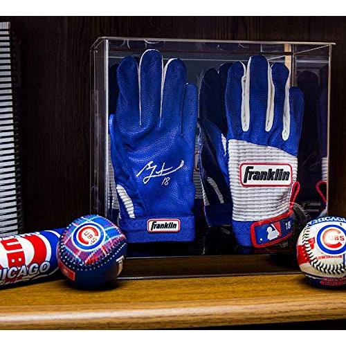 野球バッティンググローブ ディスプレイ用ケースと鏡付き 