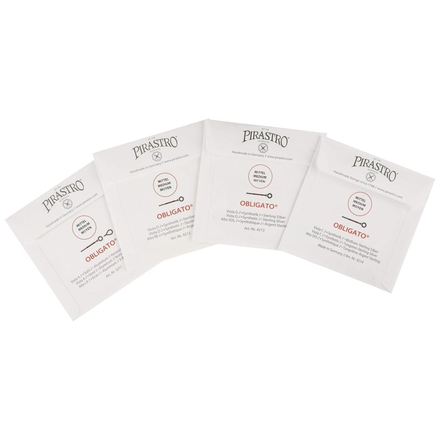 オブリガートOBLIGATO ビオラ弦セット : SHINONヤフーショップ