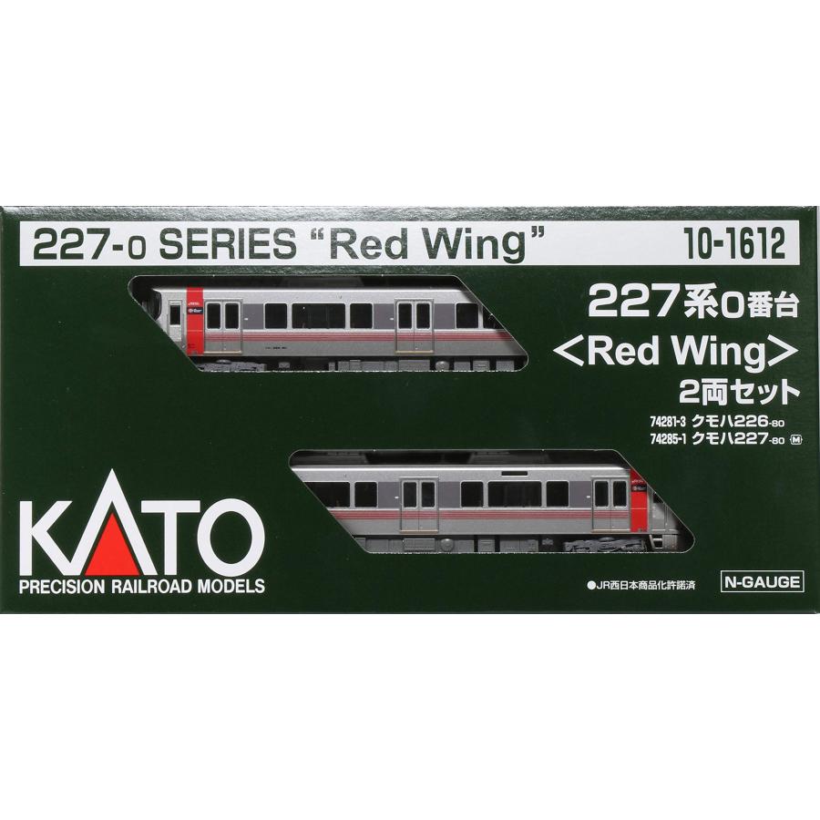 227系　カープラッピング　広島　227系0番台　KATO レッドウイング 227系 カープラッピング 広島 227系0番台 KATO レッドウイング