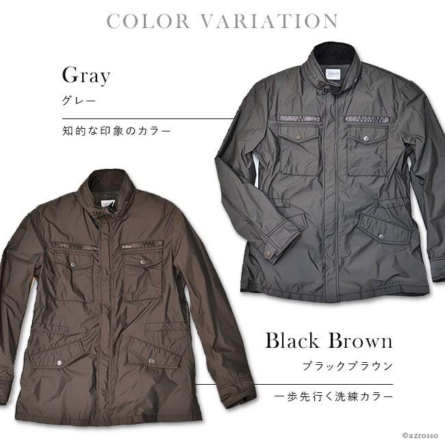 ARMANI COLLEZIONI アルマーニ ハーフコート メンズ 撥水加工 ARMANI COLLEZIONI アルマーニ ハーフコート メンズ 撥水加工