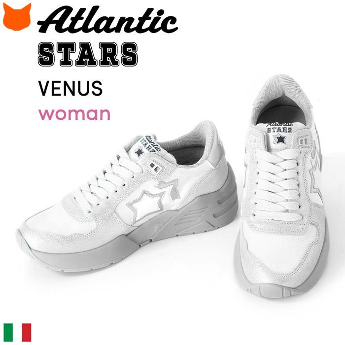 Atlantic STARS 厚底 スニーカー レディース レザー 本革 イタリア製  