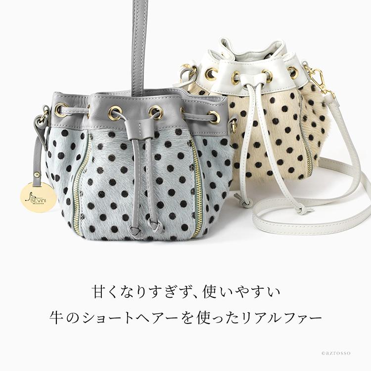 BEVINI（ベヴィニ） フォーマルバッグ ショルダー レディース 巾着 
