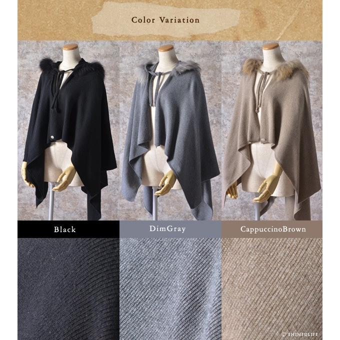 Calimar（カリマール） イタリア製 ケープ マント ウール カシミヤ