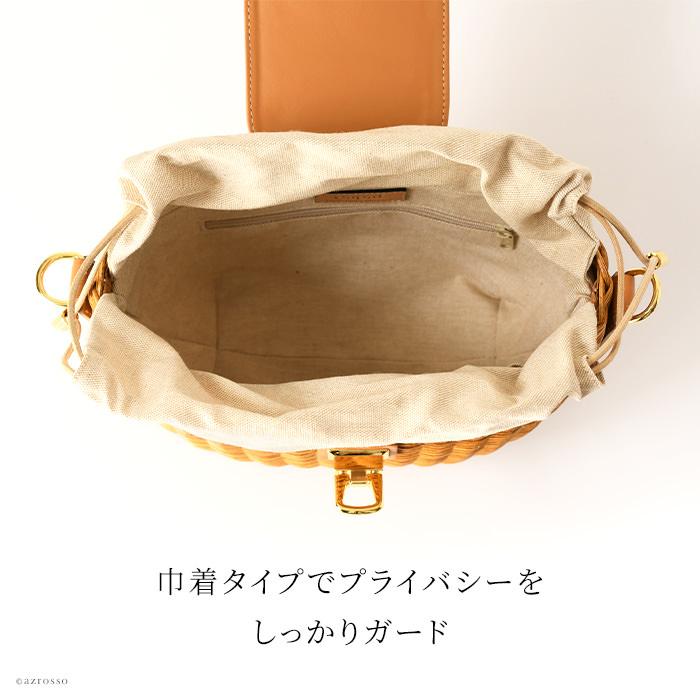 capaf かごバッグ ショルダー 斜めがけ ラタン レディース capaf かごバッグ ショルダー 斜めがけ ラタン レディース