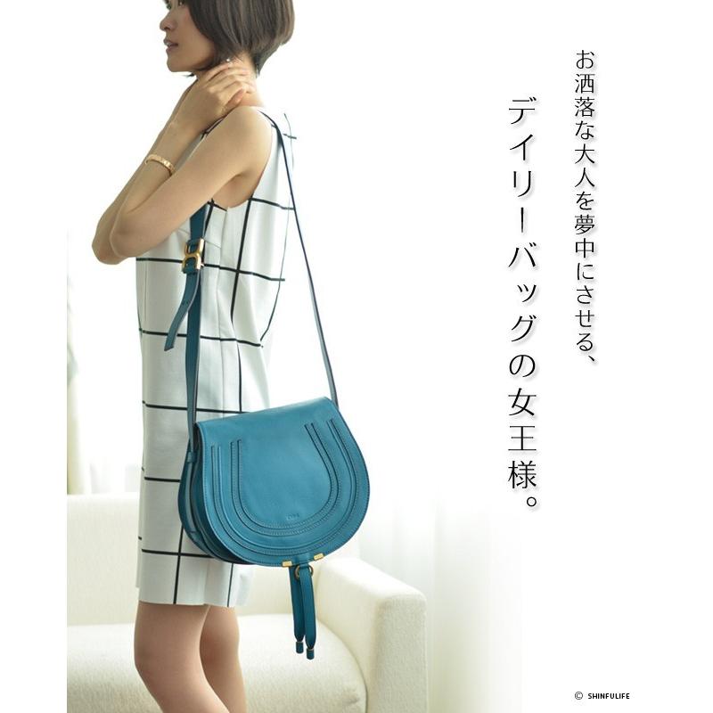 Chloe MARCIE クロエ マーシー ショルダー バッグ 母の日 本革 ピンク