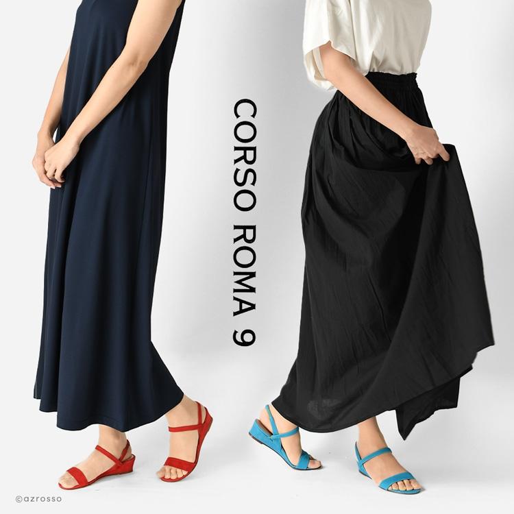 CORSO ROMA,9 イタリア製 スエードレザー ストラップ サンダル CORSO ROMA,9 イタリア製 スエードレザー ストラップ サンダル