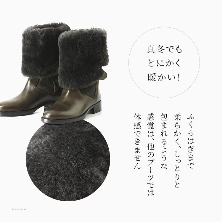 CORSO ROMA,9 ミドルブーツ レディース 本革 40代 イタリア製