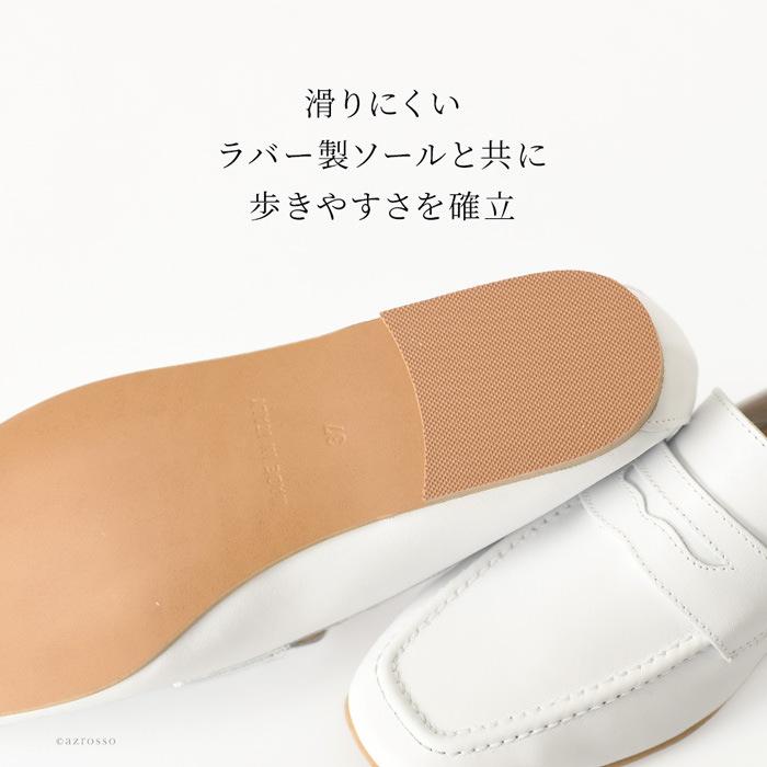 CORSO ROMA,9 ローファー レディース 本革 白 履きやすい CORSO ROMA,9 ローファー レディース 本革 白 履きやすい