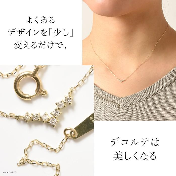 V字 ダイヤモンド ネックレス ゴールド 10k レディース シンプル 華奢 ダイヤ 仕事 普段使い プレゼント 母の日 母 義母 花以外 実用的 Ctmt334pdp シンフーライフアザーライフ 通販 Yahoo ショッピング