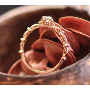 指輪 ローンバスゴールド ダイヤモンド リング K10YG コタラッテ ピーポー プレゼント ギフト 母