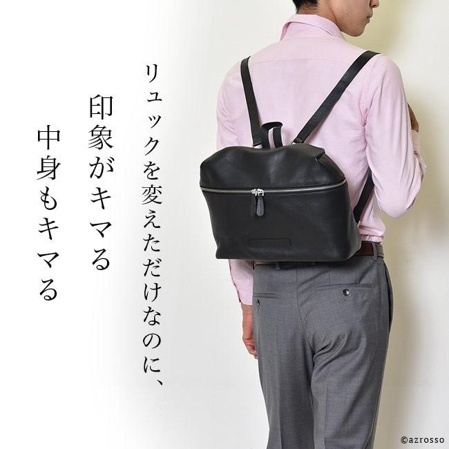 本革 リュック メンズ ビジネス PC バッグ レザー おしゃれ 人気 A4 黒
