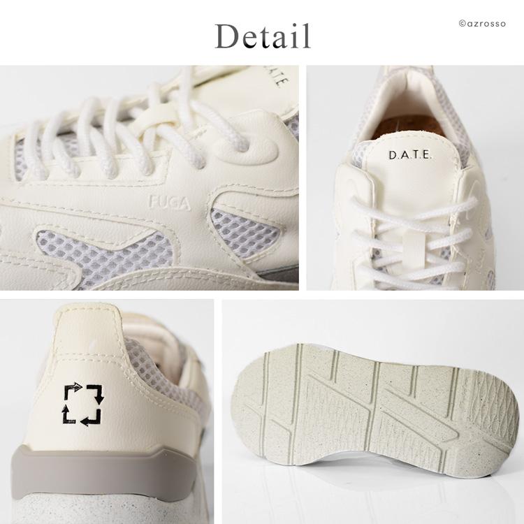 D.A.T.E. スニーカー レディース FUGA date デイト 白 ホワイト