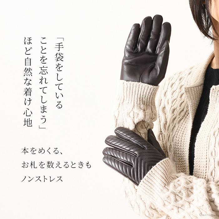 DENTS（デンツ） 手袋 グローブ レディース スマホ対応 革 レザー