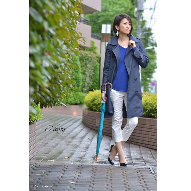 FOX UMBRELLAS レインコート トレンチ コート レディース FOX UMBRELLAS レインコート トレンチ コート レディース