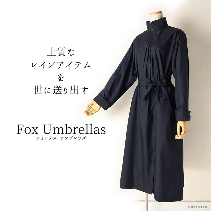 レインコート ロングコート レディース トレンチコート ロング丈 コート 撥水 晴雨兼用 フォックスアンブレラ Fox umbrellas イギリス ブランド 通勤 黒｜shinfulife-otherlife｜04