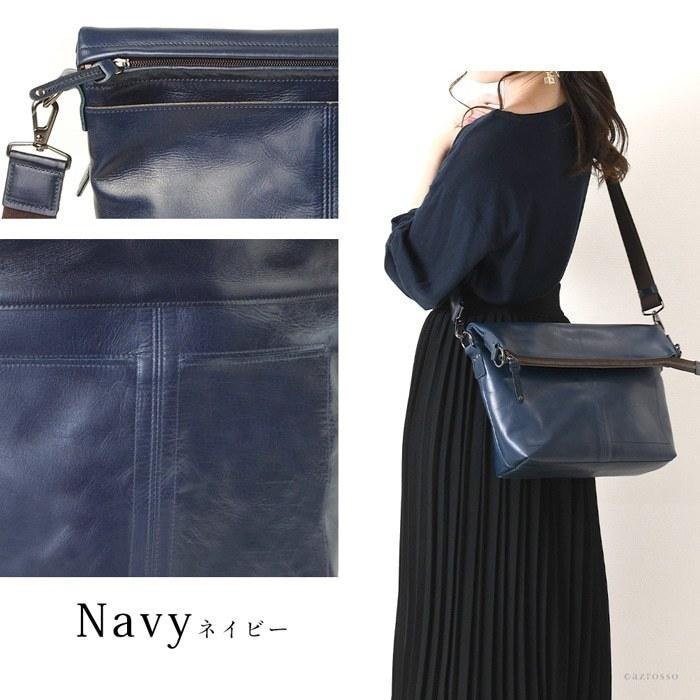 日本製 ショルダーバッグ レディース 本革 レザー 2way 軽い 大きめ a4