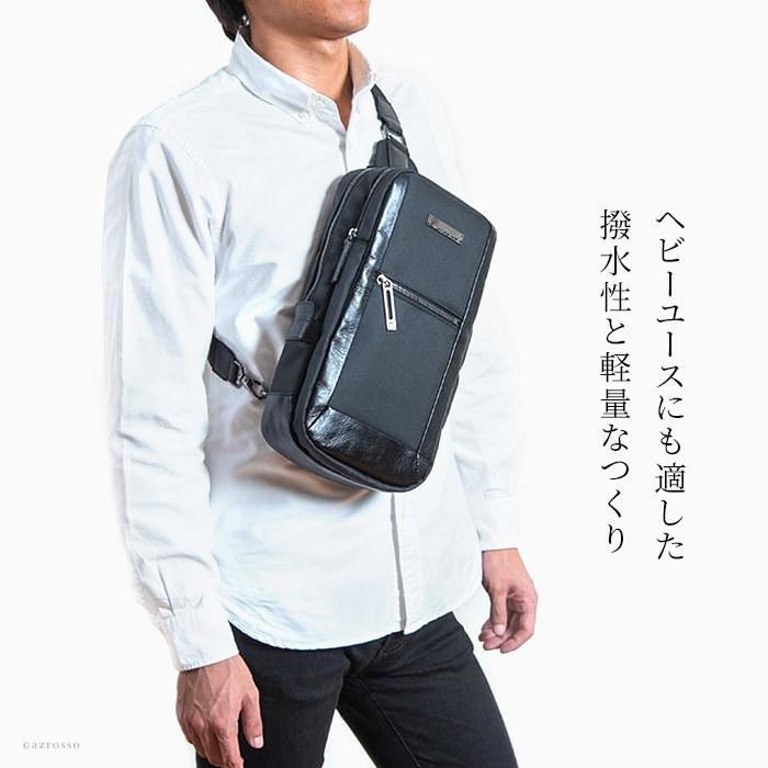 日本製 ヘルベチカボールド ナイロン ボディバッグ メンズバッグ 日本製 ヘルベチカボールド ナイロン ボディバッグ メンズバッグ