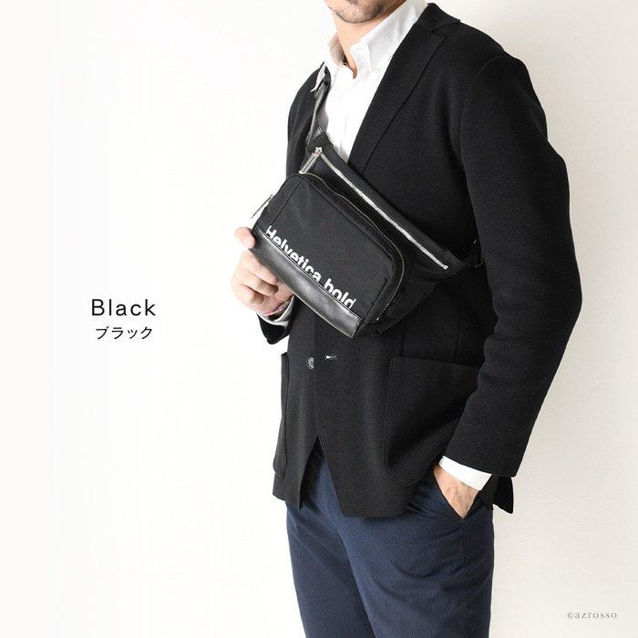 ボディバッグ メンズ 軽量 ナイロン 黒 ブラック カーキ グリーン