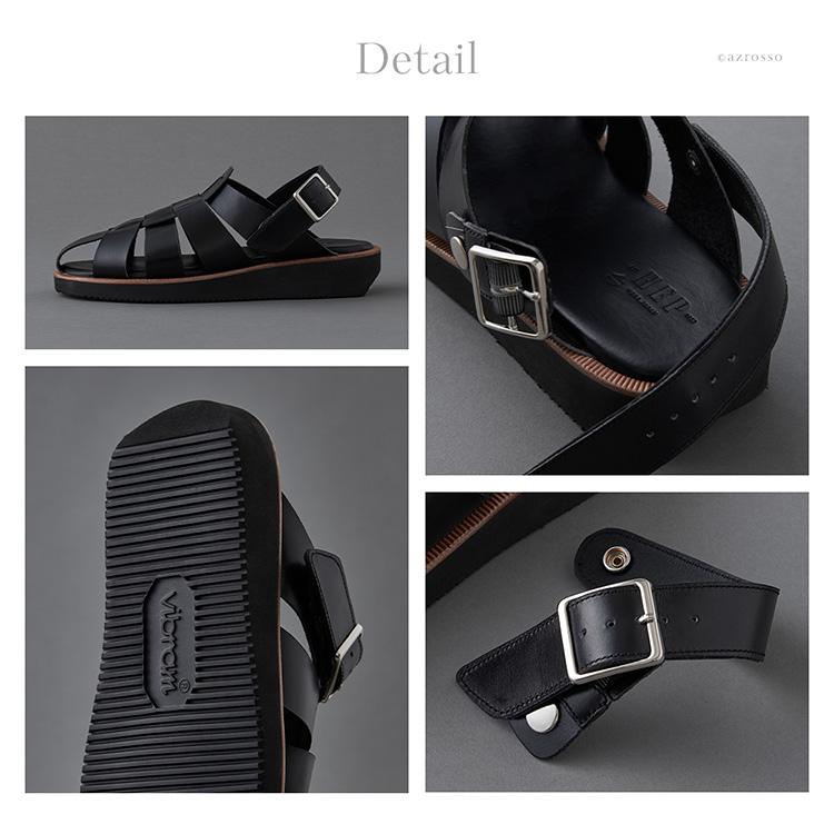 日本製 グルカ サンダル レディース 歩きやすい 本革 ストラップ