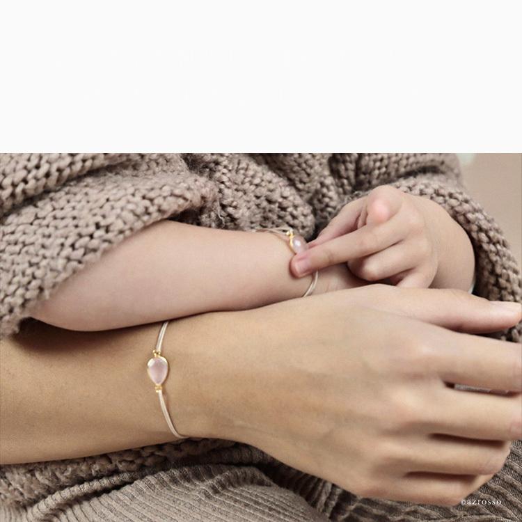 マタニティ ブレスレット 胎教 アクセサリー ピンク つけっぱなし