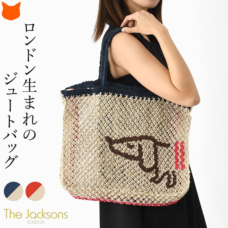 The Jacksons London ジャクソンズ トートバッグ レディース the Jacksons ジャクソンズ ジュートバッグ トートバッグ レディース