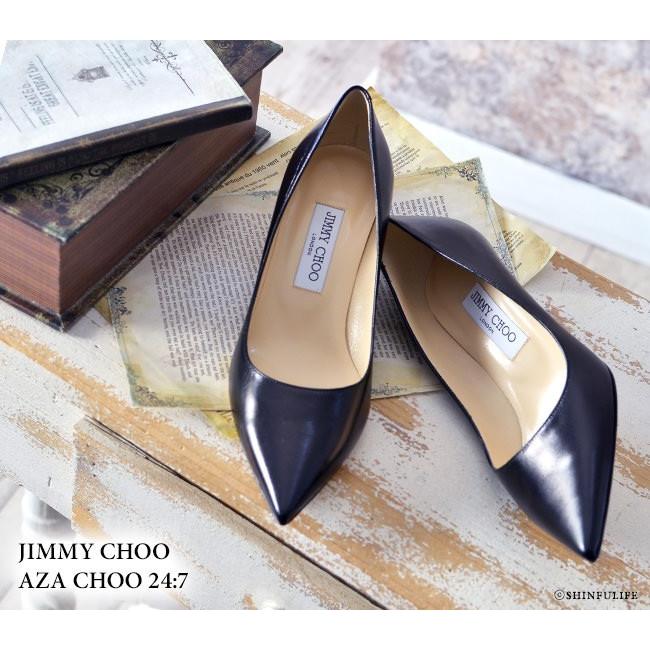 ジミーチュウ ヒール パンプス ポインテッド レディース 靴 JIMMY CHOO AZA｜shinfulife-otherlife｜02