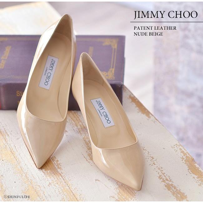JIMMY CHOO おしゃれ エナメル パンプス ヒール 5cm ポイン JIMMY CHOO おしゃれ エナメル パンプス ヒール 5cm ポイン