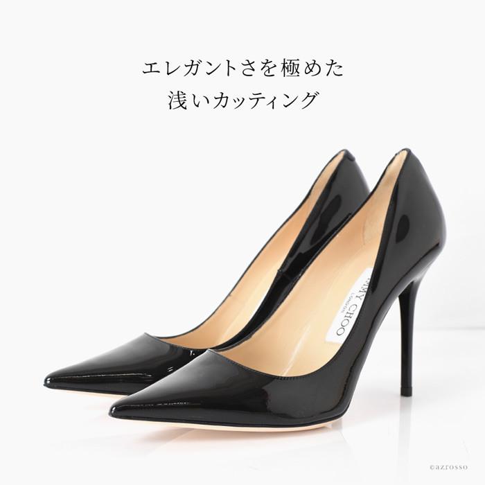 JIMMY CHOO ジミーチュウ パンプス エナメル レザー 10cm JIMMY CHOO ジミーチュウ パンプス エナメル レザー 10cm