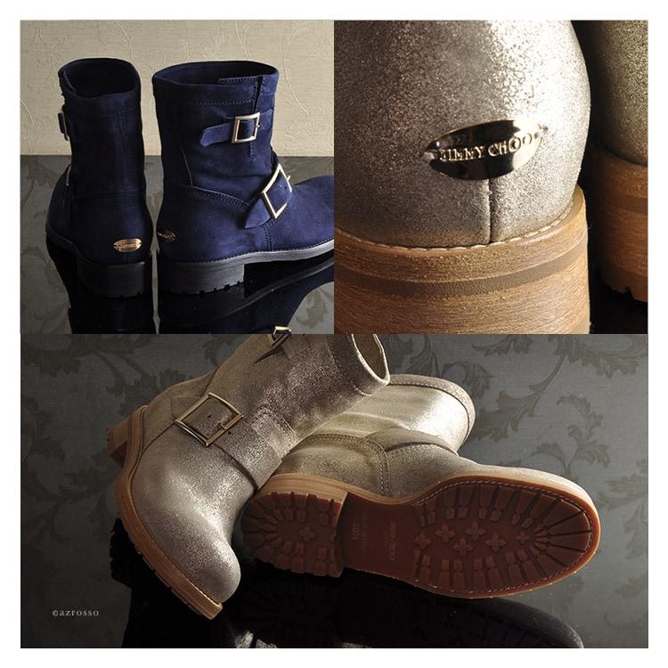 JIMMY CHOO Jimmy Choo ショートブーツ エンジニアブーツ JIMMY CHOO Jimmy Choo ショートブーツ エンジニアブーツ