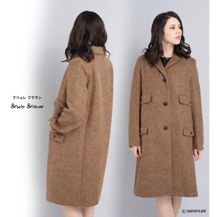 LENER（レネール） ロング コート レディース ウール アルパカ