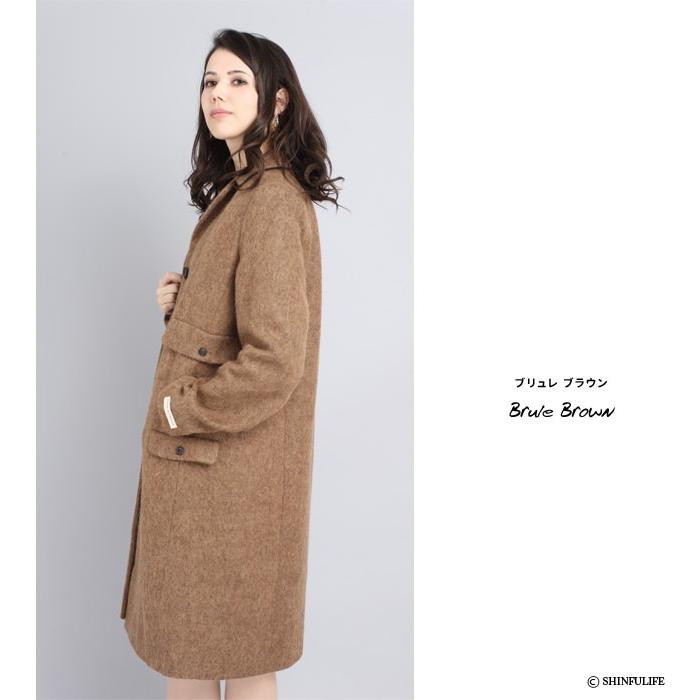 LENER（レネール） ロング コート レディース ウール アルパカ