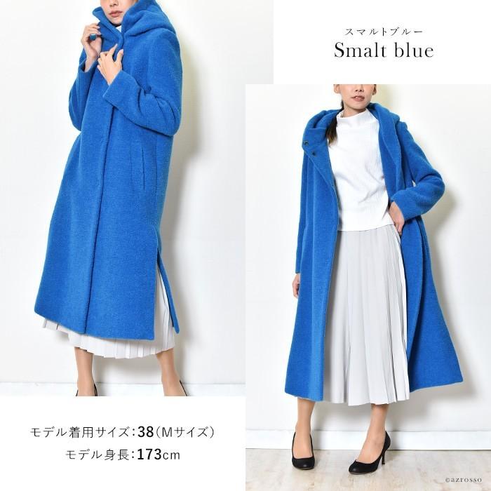 LENER（レネール） ロングコート レディース ロング丈 冬 フード 付き