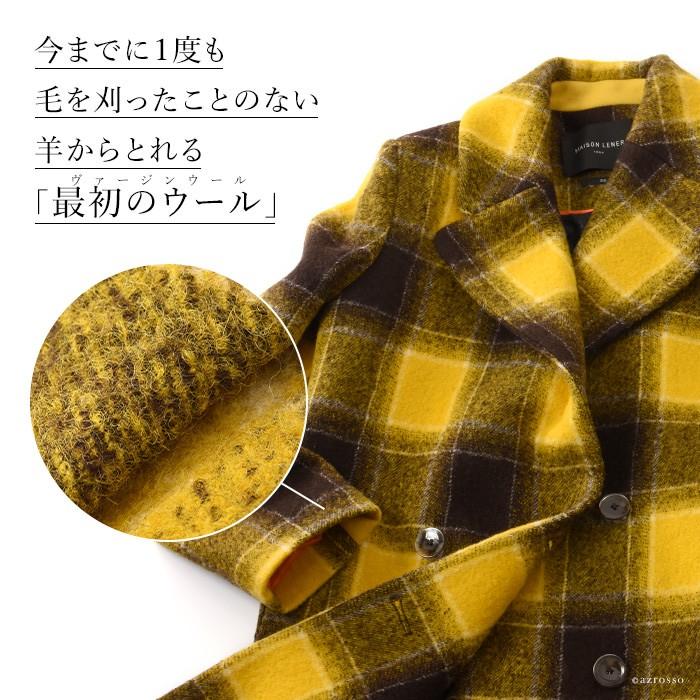 LENER コート 春 レディース アウター ウール チェスターコート LENER コート 春 レディース アウター ウール チェスターコート