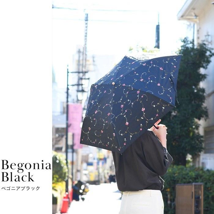 日傘 外白 中黒 涼しい 完全遮光 折りたたみ