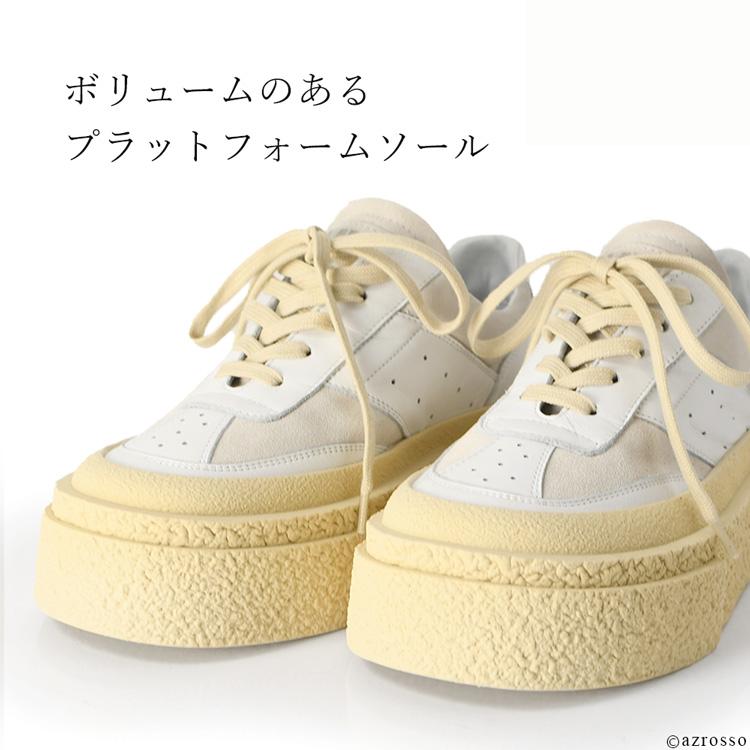 Maison Margiela MM6 スニーカー レディース 白 厚底 メゾン Maison Margiela MM6 スニーカー レディース 白 厚底 メゾン