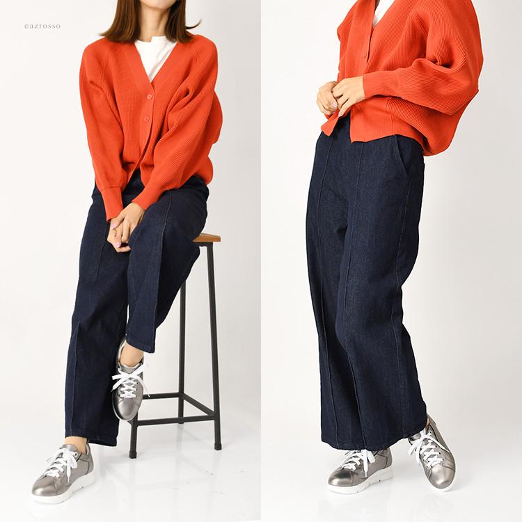 MONET 日本製 レザー スニーカー レディース 幅広 4E 軽量