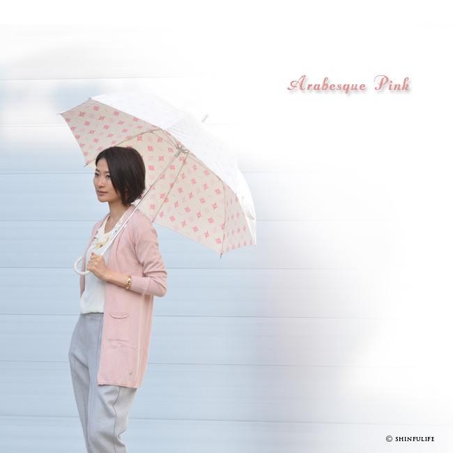 日傘 大きめ 白 プレミアムホワイト Uvカット おしゃれ 軽量 アラベスク 日本製 女性 レディース プレゼント 実用的 花以外 熱中症 対策 紫外線 Pw3285 シンフーライフアザーライフ 通販 Yahoo ショッピング