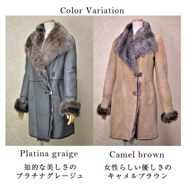 リアルムートンコート レディース ロング 本革 ラムレザー 毛皮 リアルムートンコート レディース ロング 本革 ラムレザー 毛皮