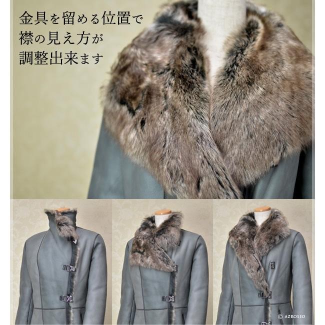 リアルムートンコート レディース ロング 本革 ラムレザー 毛皮 リアルムートンコート レディース ロング 本革 ラムレザー 毛皮