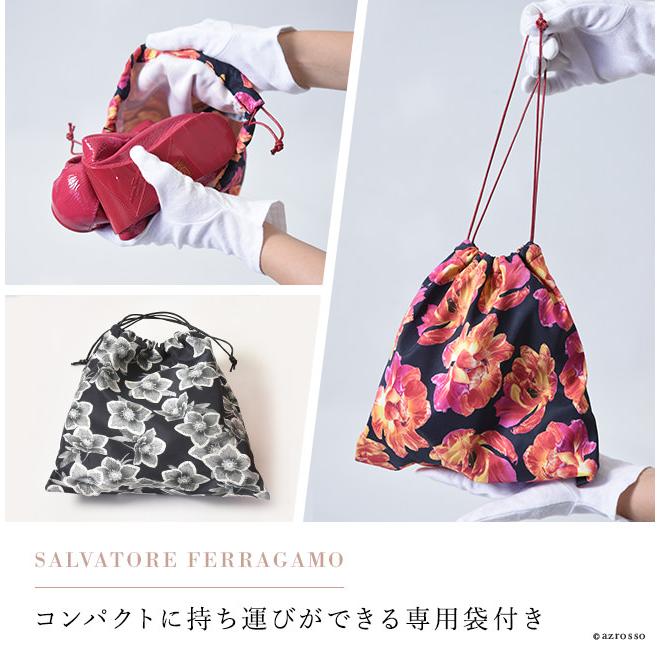 FERRAGAMO フェラガモ バレエシューズ リボン 靴 Salvatore FERRAGAMO フェラガモ バレエシューズ リボン 靴 Salvatore