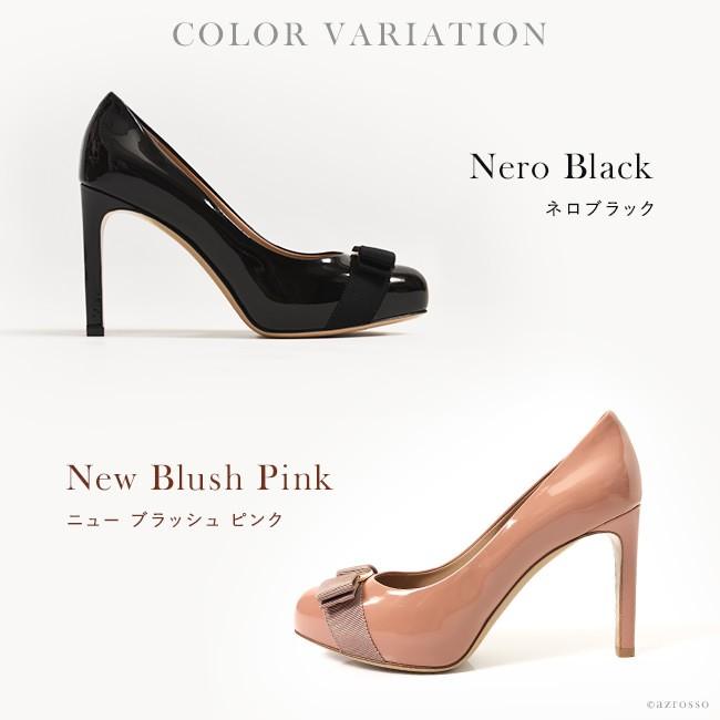 FERRAGAMO フェラガモ リボン パンプス エナメル レディース FERRAGAMO フェラガモ リボン パンプス エナメル レディース