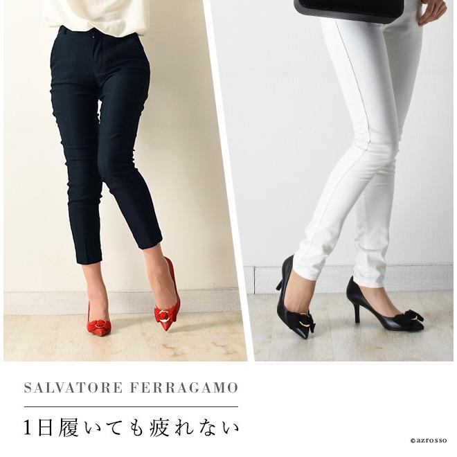 FERRAGAMO フェラガモ パンプス リボン ポインテッドトゥ FERRAGAMO フェラガモ パンプス リボン ポインテッドトゥ