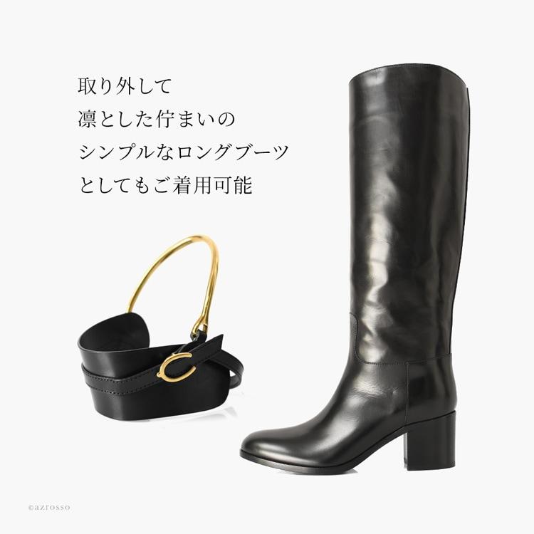 SARTORE サルトル ロングブーツ 黒 レディース ジョッキーブーツ SARTORE サルトル ロングブーツ 黒 レディース ジョッキーブーツ