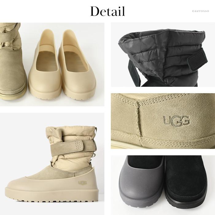 ugg アグ メンズ ブーツ 防水 冬 黒 ベージュ ブラック 長靴 スノー