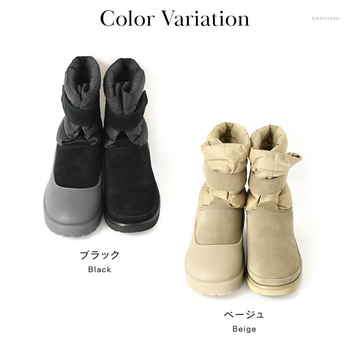 ugg アグ メンズ ブーツ 防水 冬 黒 ベージュ ブラック 長靴 スノー