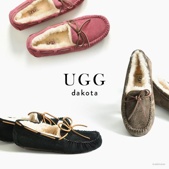 UGG ダコタ スリッポン ムートン アグ dakota レディース ブラック 黒