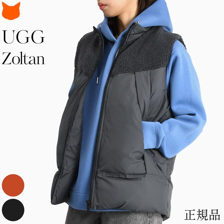 UGG（アグ） ベスト 春 アウター レディース ジャケット 軽量 ダーク